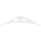 Ekena Millwork Pitch Winston Architectural Grade PVC Gable Pediment, 72"W x 18"H x 1"P (6/12) GPP072X018X100WIN - alternate 2